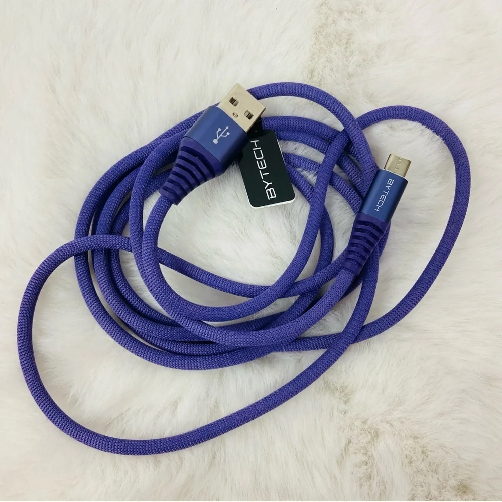 Premium 6ft Micro USB Cable - Purple